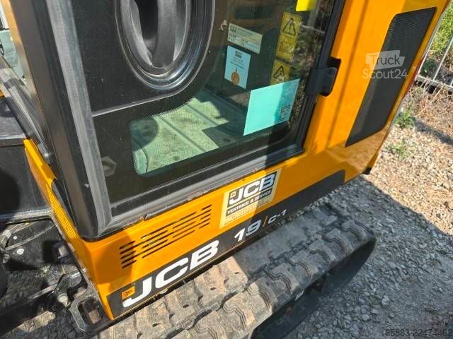 Minigraver JCB 19 C-1 Minibagger neuwertig netto 23.500 EUR
