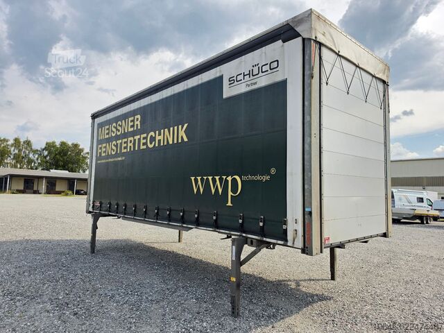 LKW mit Pritsche & Plane Wecon BDF Wechselpritsch /Edscha/Hubdach/Code XL