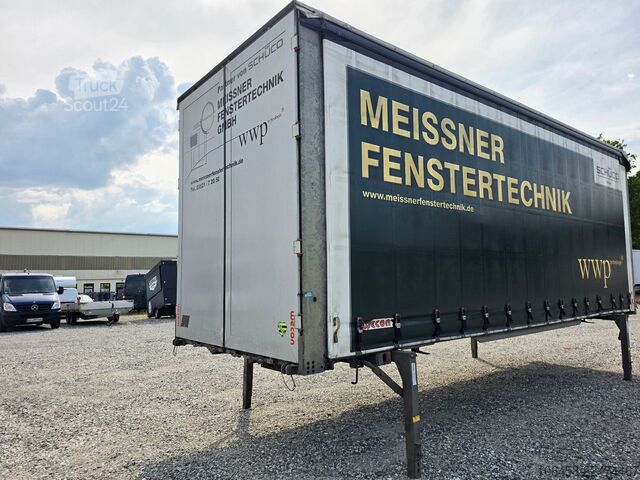 LKW mit Pritsche & Plane Wecon BDF Wechselpritsch /Edscha/Hubdach/Code XL