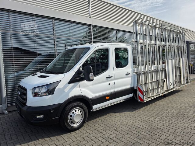 Anpassad skåpbil FORD Transit Doka L4 Glasreff Hegla AC/AHK/4,33 Meter