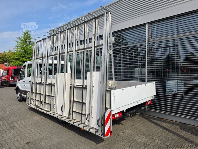 Anpassad skåpbil FORD Transit Doka L4 Glasreff Hegla AC/AHK/4,33 Meter