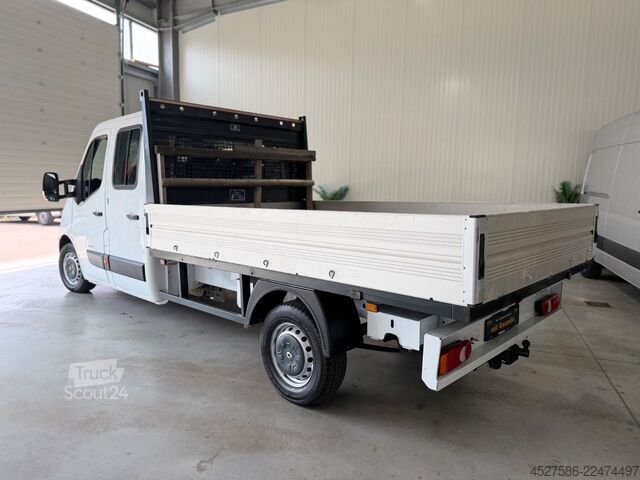 Pick-up skåpbil RENAULT Master III DoKa Pritsche L3H1*102TKM*7SITZER*AHK