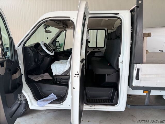 Pick-up skåpbil RENAULT Master III DoKa Pritsche L3H1*102TKM*7SITZER*AHK