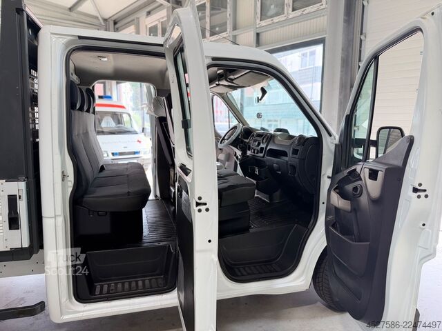 Pick-up skåpbil RENAULT Master III DoKa Pritsche L3H1*102TKM*7SITZER*AHK