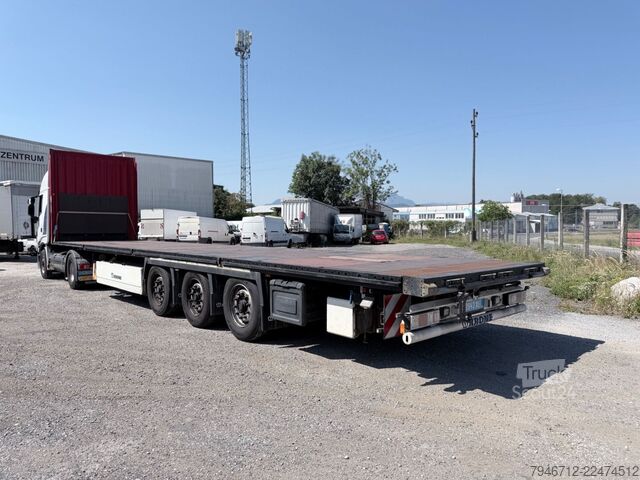 Отворено полуремарке с брезент KRONE SD Seitenplanen Curtainsider Plateau TÜV *2019*