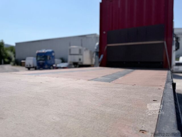 Отворено полуремарке с брезент KRONE SD Seitenplanen Curtainsider Plateau TÜV *2019*
