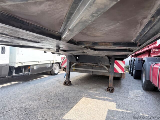 Отворено полуремарке с брезент KRONE SD Seitenplanen Curtainsider Plateau TÜV *2019*