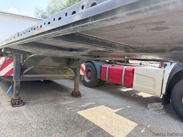 Отворено полуремарке с брезент KRONE SD Seitenplanen Curtainsider Plateau TÜV *2019*