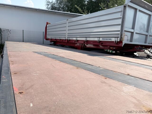 Отворено полуремарке с брезент KRONE SD Seitenplanen Curtainsider Plateau TÜV *2019*