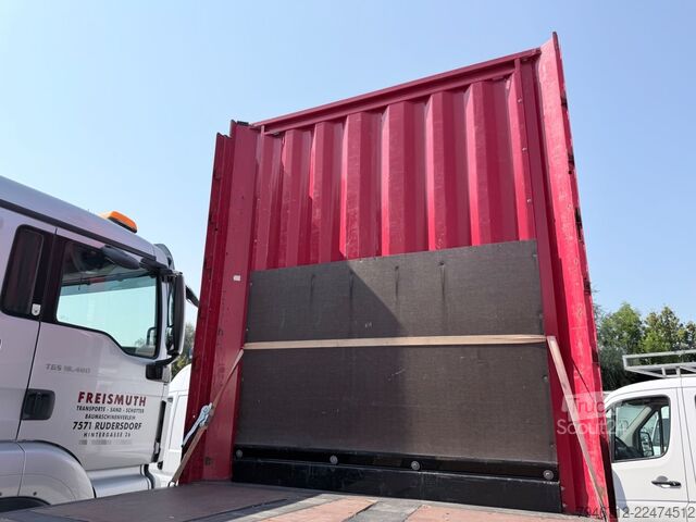 Отворено полуремарке с брезент KRONE SD Seitenplanen Curtainsider Plateau TÜV *2019*