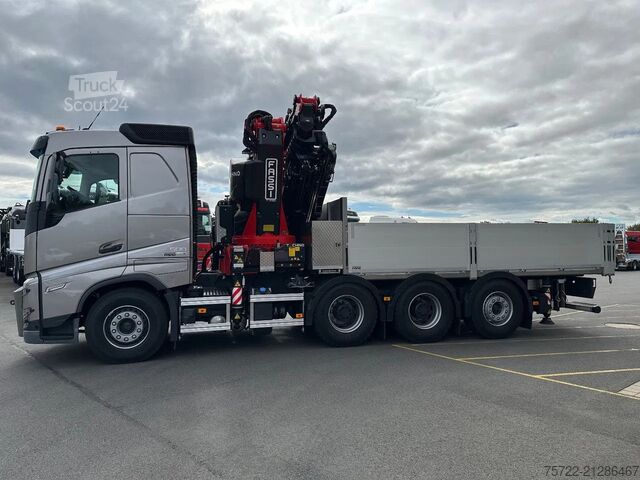 Kranwagen Volvo FH 500 8x4 Pritsche mit Fassi F905R.2.7 + JIB