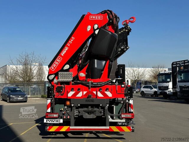 Containertransport Volvo FH 500 6x2 Containerpritsche mit FASSI 545RA.2.28