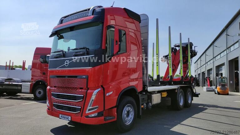 Transporteur de bois Volvo FH 540 6x4 BL  Kurzholz-LKW Kran nach Wahl