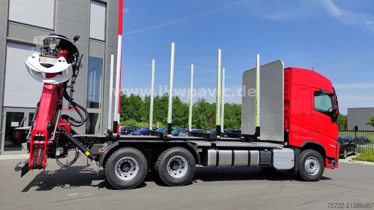 Transporteur de bois Volvo FH 540 6x4 BL  Kurzholz-LKW Kran nach Wahl