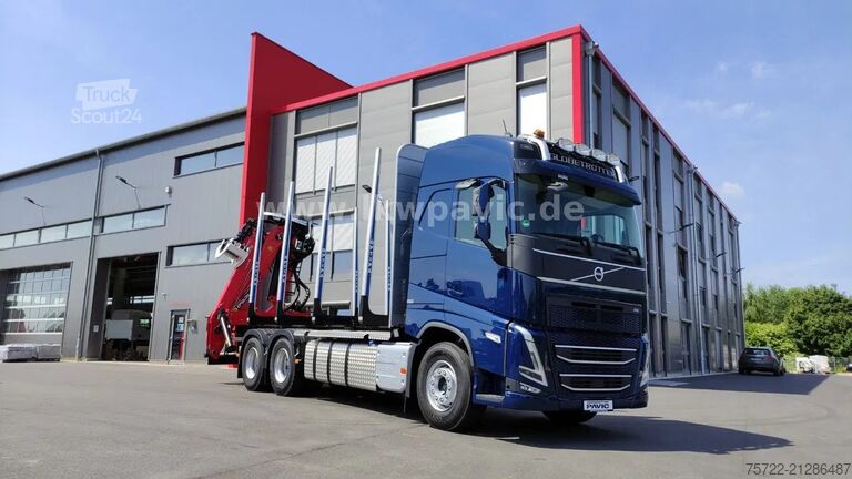 Transporteur de bois Volvo FH 540 6x4 BL  Kurzholz-LKW Kran nach Wahl