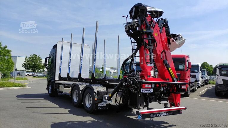 Transporteur de bois Volvo FH 540 6x4 BL  Kurzholz-LKW Kran nach Wahl