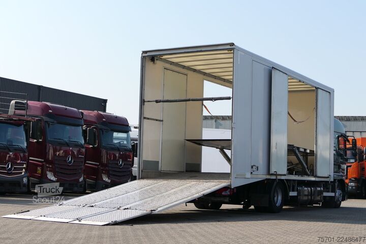 Autonosič MAN TGM 15.290 geschloss. Autotransp. Komplettzug