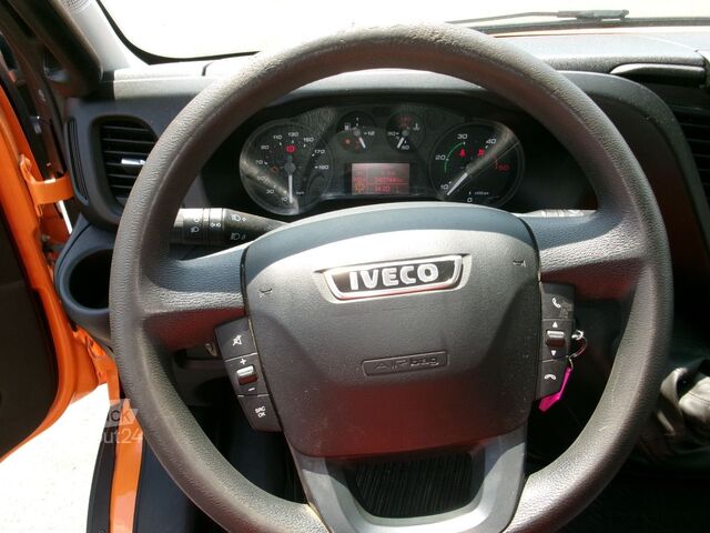 Schuifzeil bestelwagen IVECO Daily 35C17*DoKa*Luft*AHK*Diff*Klima*6 Sitze