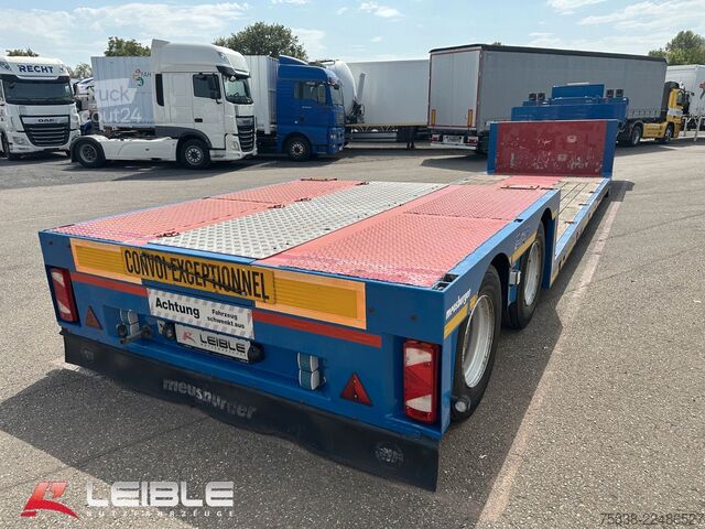 Niski poluprikolica MEUSBURGER MPG-2*hydr. Lenkung*Tiefbett 7100mm*