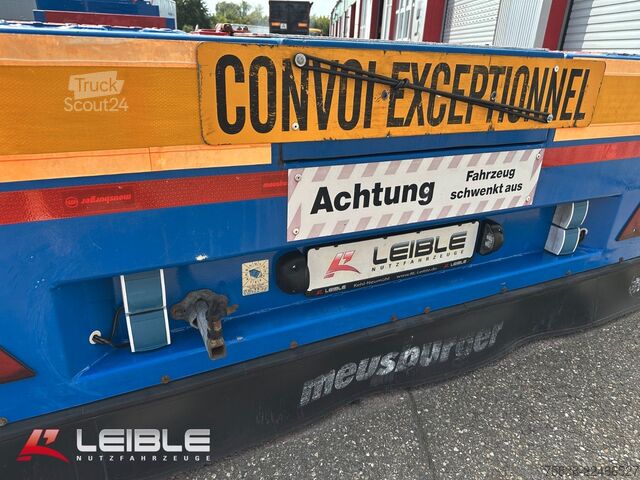 Niski poluprikolica MEUSBURGER MPG-2*hydr. Lenkung*Tiefbett 7100mm*
