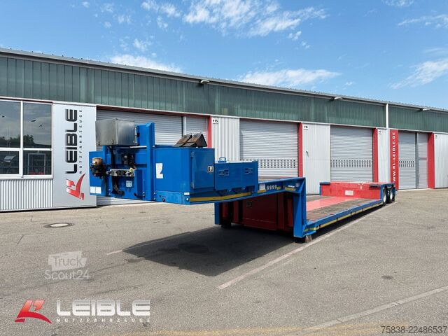 Poluprikolica MEUSBURGER MPG-2*hydr. Lenkung*Tiefbett 7100mm*