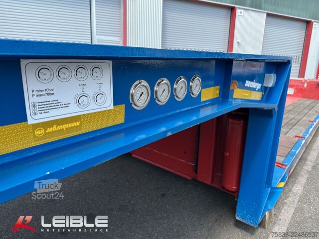 Poluprikolica MEUSBURGER MPG-2*hydr. Lenkung*Tiefbett 7100mm*