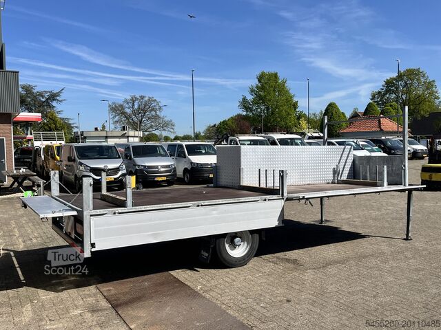Kuiper FLEXLINE 3111kg payload Clixstar trailer air suspension air brakes open toolbox kuiper FLEXLINE 3111kg laadvermogen Clixstar Oplegger ...