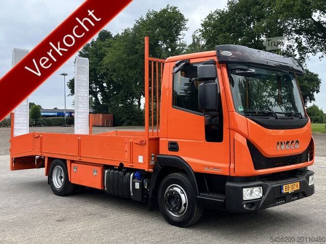 Piattaforma di carico Iveco Eurocargo 80-160 Oprijwagen Euro 6 Airco Cruise...
