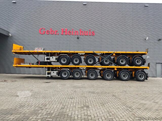 Remorque à plate-forme Faymonville F-S46-1AAB Ballasttrailer 4 Pieces!