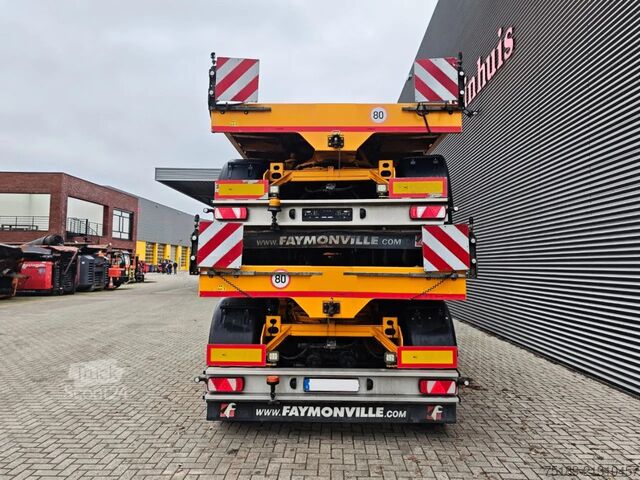 Remorque à plate-forme Faymonville F-S46-1AAB Ballasttrailer 4 Pieces!