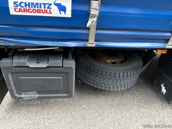 Otvorena poluprikolica sa ceradom SCHMITZ SCB S3T, VARIOS, LIFTACHSE, EDSCHA-VERDECK,