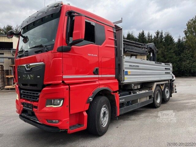 Kipper LKW MAN TGX 26.470 Kipper+HIAB 192