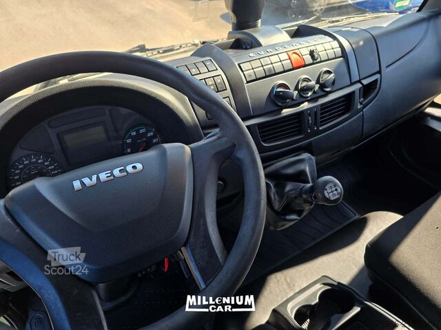 Camion caisson Iveco EUROCARGO 160E25 GRU E CASSONE 2016 EURO