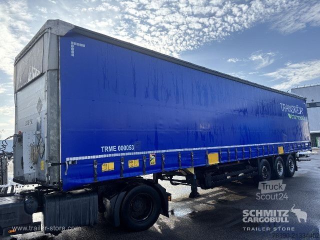 Open oplegger met zeil Schmitz Cargobull Semitrailer Curtainsider Standard