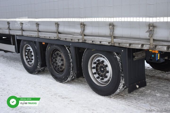 Naczepa otwarta z plandeką SCHMITZ CARGOBULL SCS24/L Varios