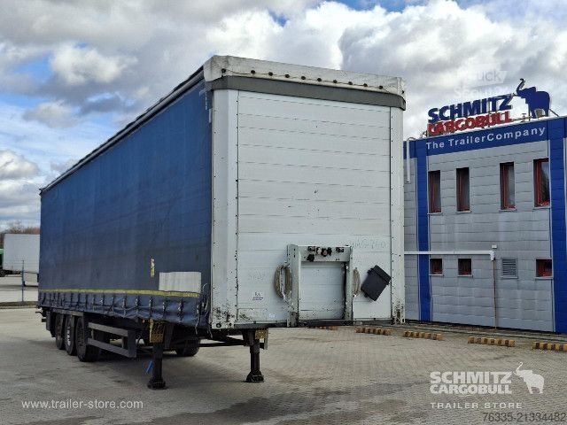 Odprta polprikolica s ponjavo Schmitz Cargobull Curtainsider Mega