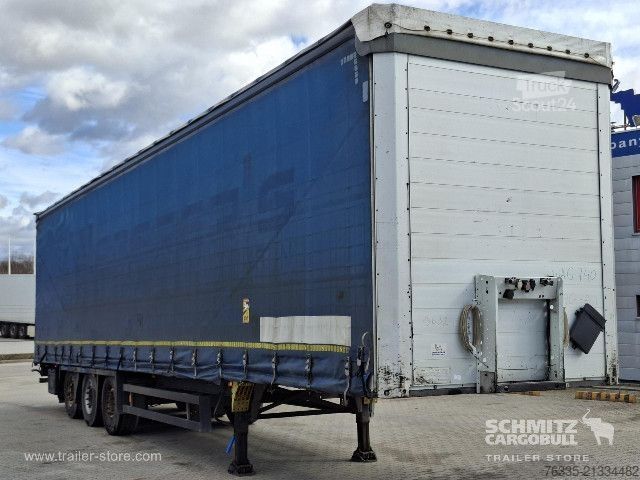 Odprta polprikolica s ponjavo Schmitz Cargobull Curtainsider Mega