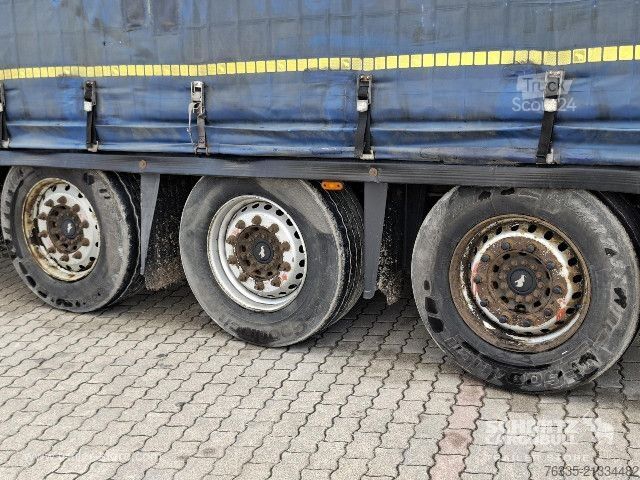 Odprta polprikolica s ponjavo Schmitz Cargobull Curtainsider Mega
