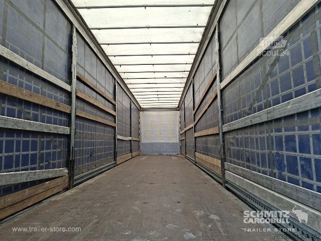 Odprta polprikolica s ponjavo Schmitz Cargobull Curtainsider Mega