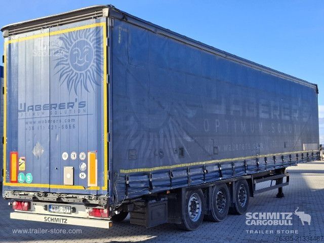 Odprta polprikolica s ponjavo Schmitz Cargobull Curtainsider Mega
