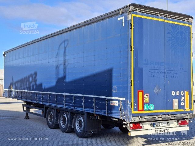 Odprta polprikolica s ponjavo Schmitz Cargobull Curtainsider Mega
