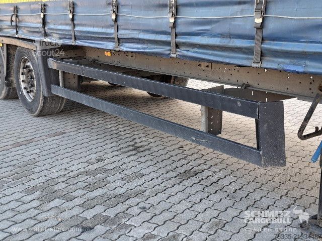 Odprta polprikolica s ponjavo Schmitz Cargobull Curtainsider Mega