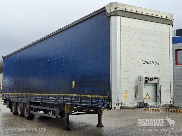 Odprta polprikolica s ponjavo Schmitz Cargobull Curtainsider Mega