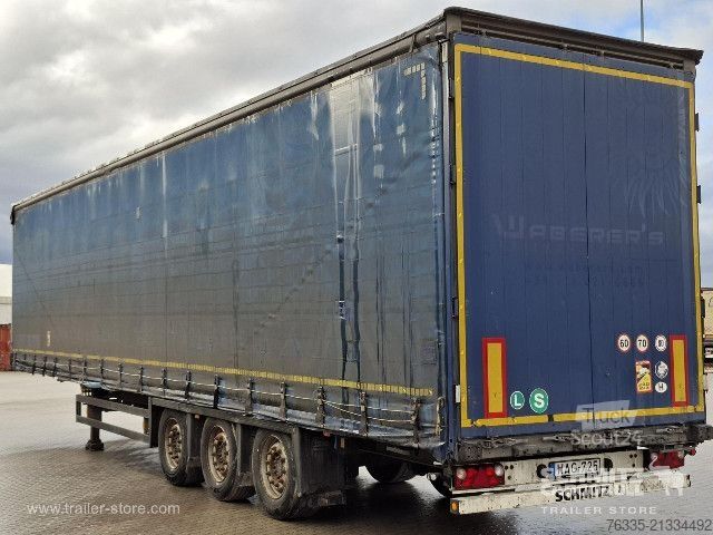 Odprta polprikolica s ponjavo Schmitz Cargobull Curtainsider Mega