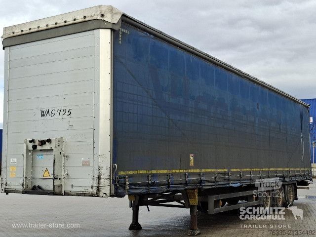 Odprta polprikolica s ponjavo Schmitz Cargobull Curtainsider Mega