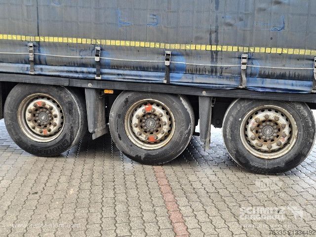 Odprta polprikolica s ponjavo Schmitz Cargobull Curtainsider Mega