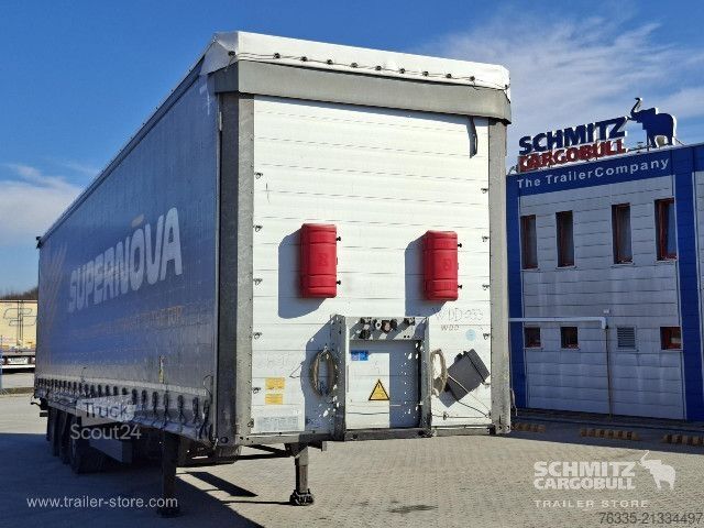 Odprta polprikolica s ponjavo Schmitz Cargobull Curtainsider Mega
