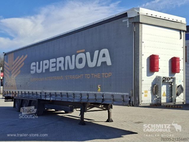 Odprta polprikolica s ponjavo Schmitz Cargobull Curtainsider Mega
