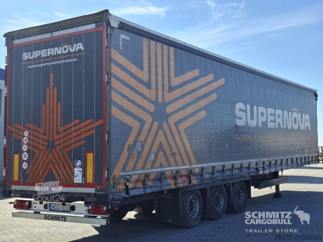 Odprta polprikolica s ponjavo Schmitz Cargobull Curtainsider Mega