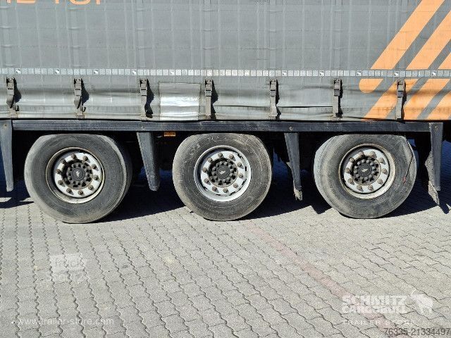 Odprta polprikolica s ponjavo Schmitz Cargobull Curtainsider Mega
